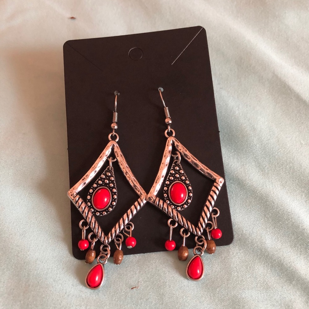 Diamond Shaped Earrings